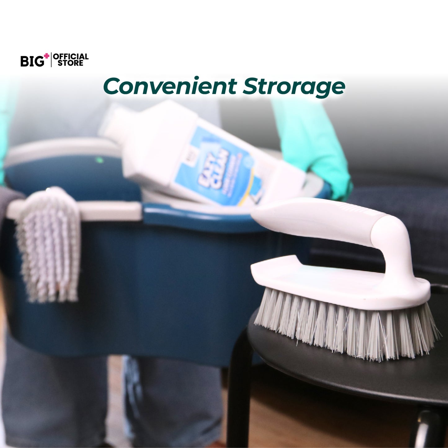 BIG+ PowerScrub Cleaning Brush