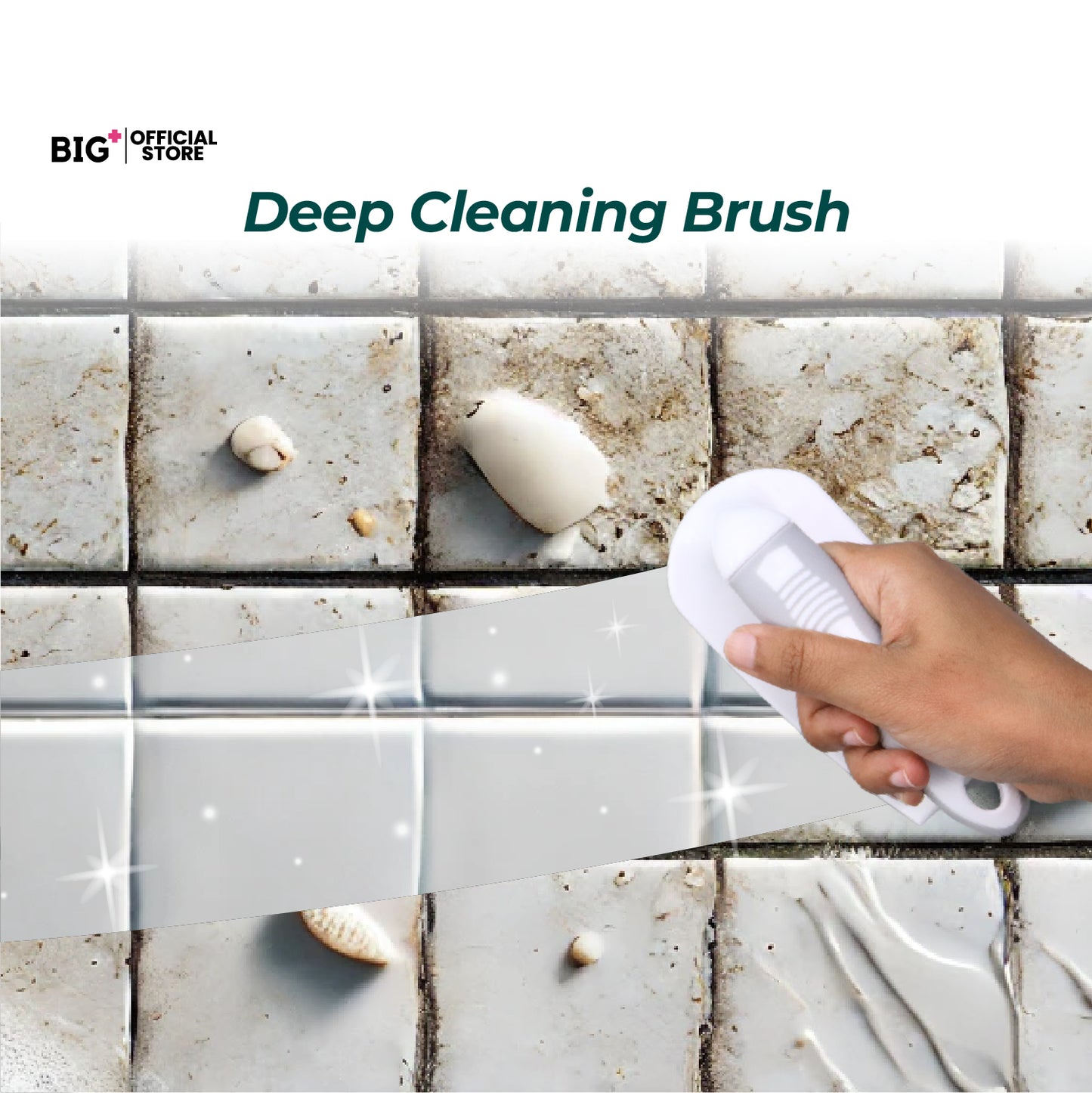 BIG+ PowerScrub Cleaning Brush