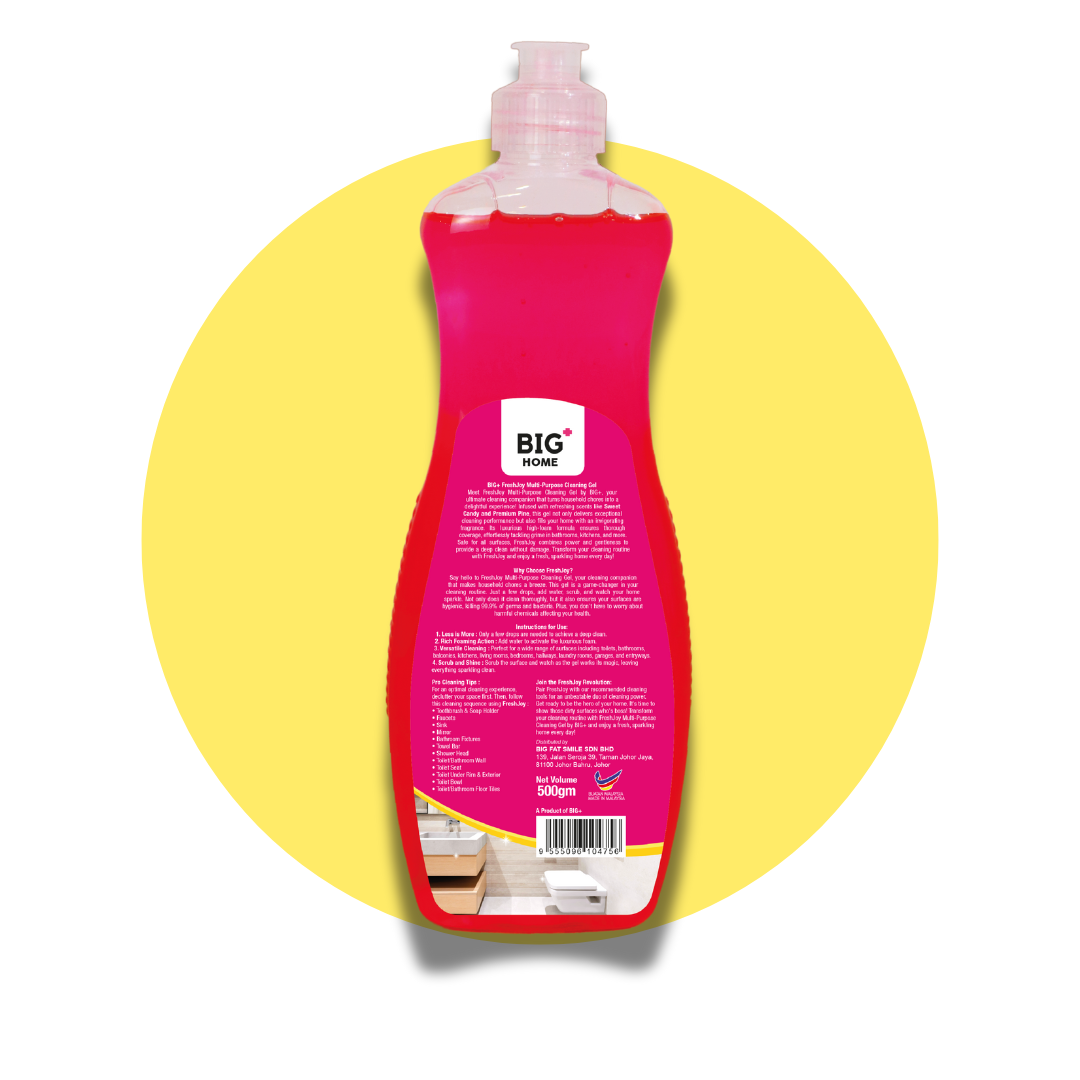 BIG+ FreshJoy Multi-Purpose Cleaning Gel (Sweet Candy)