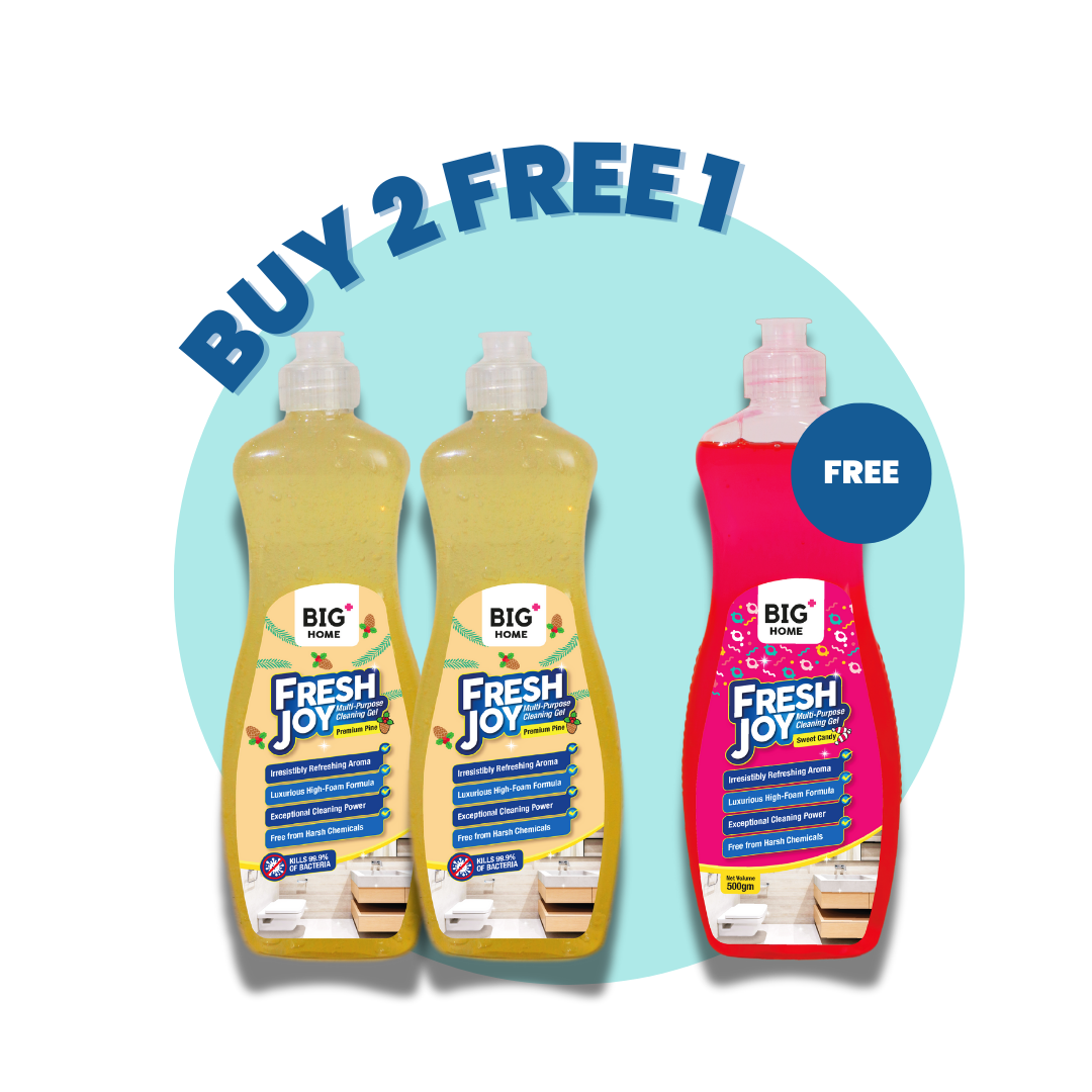 BIG+ FreshJoy Multi-Purpose Cleaning Gel (Premium Pine)