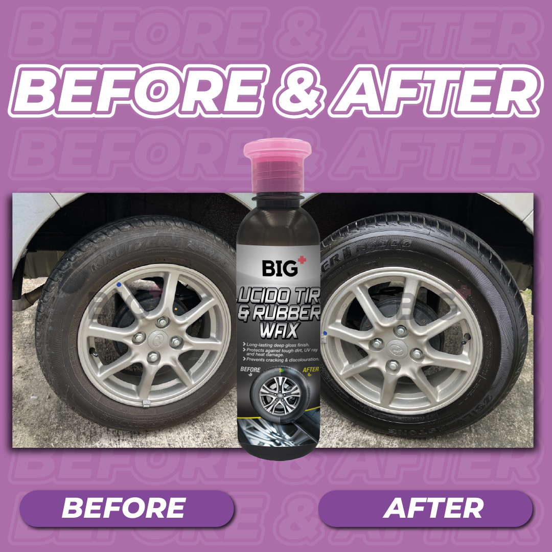 BIG+ Lucido Tire & Rubber Wax