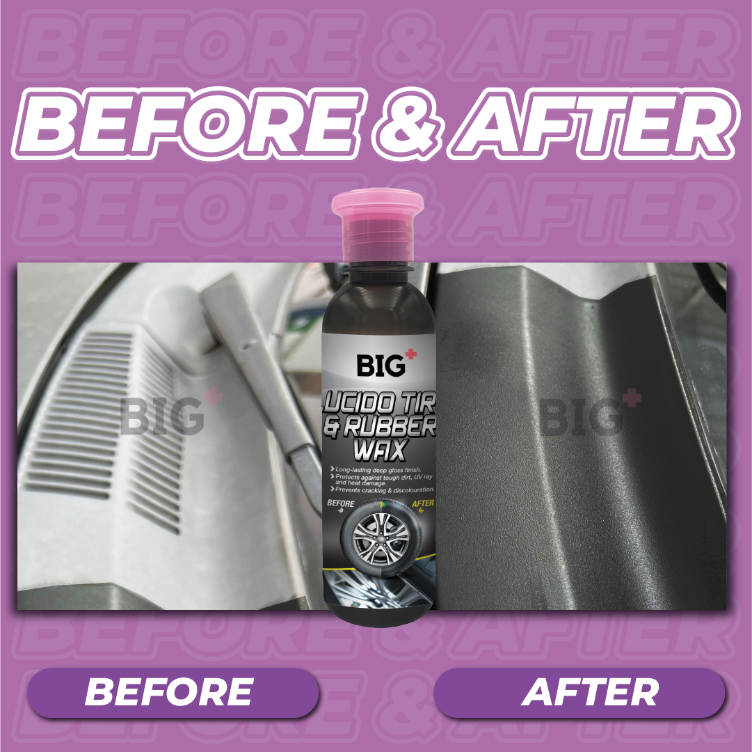 BIG+ Lucido Tire & Rubber Wax