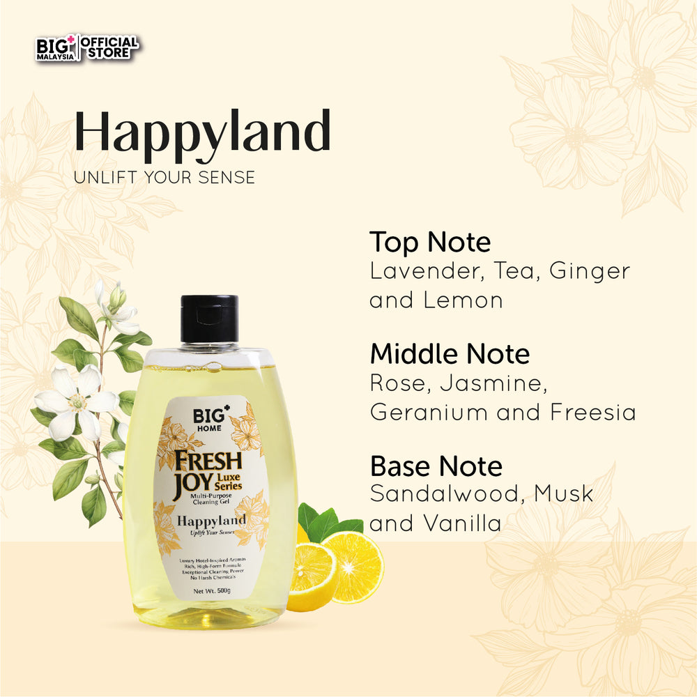 
                  
                    BIG+ FreshJoy Luxe Multi-Purpose Cleaning Gel (Happyland)
                  
                