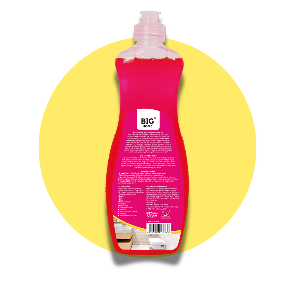 
                  
                    BIG+ FreshJoy Multi-Purpose Cleaning Gel (Sweet Candy)
                  
                