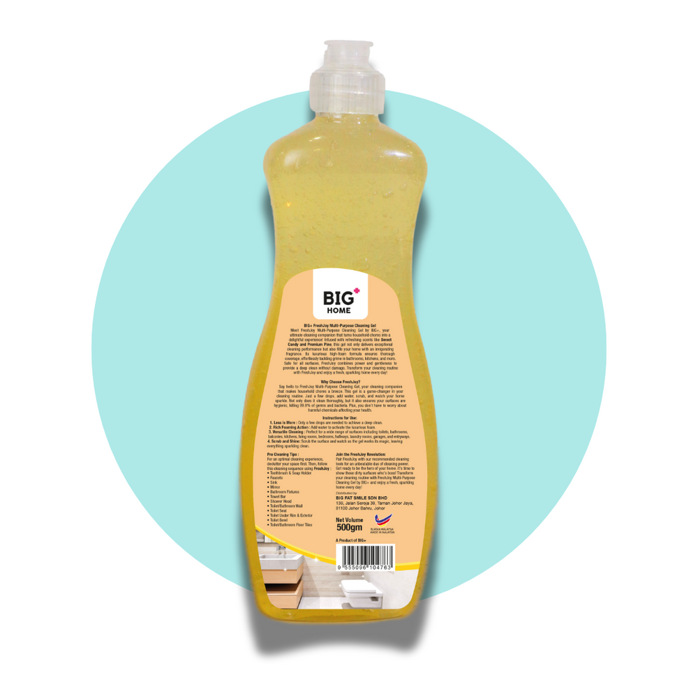 
                  
                    BIG+ FreshJoy Multi-Purpose Cleaning Gel (Premium Pine)
                  
                