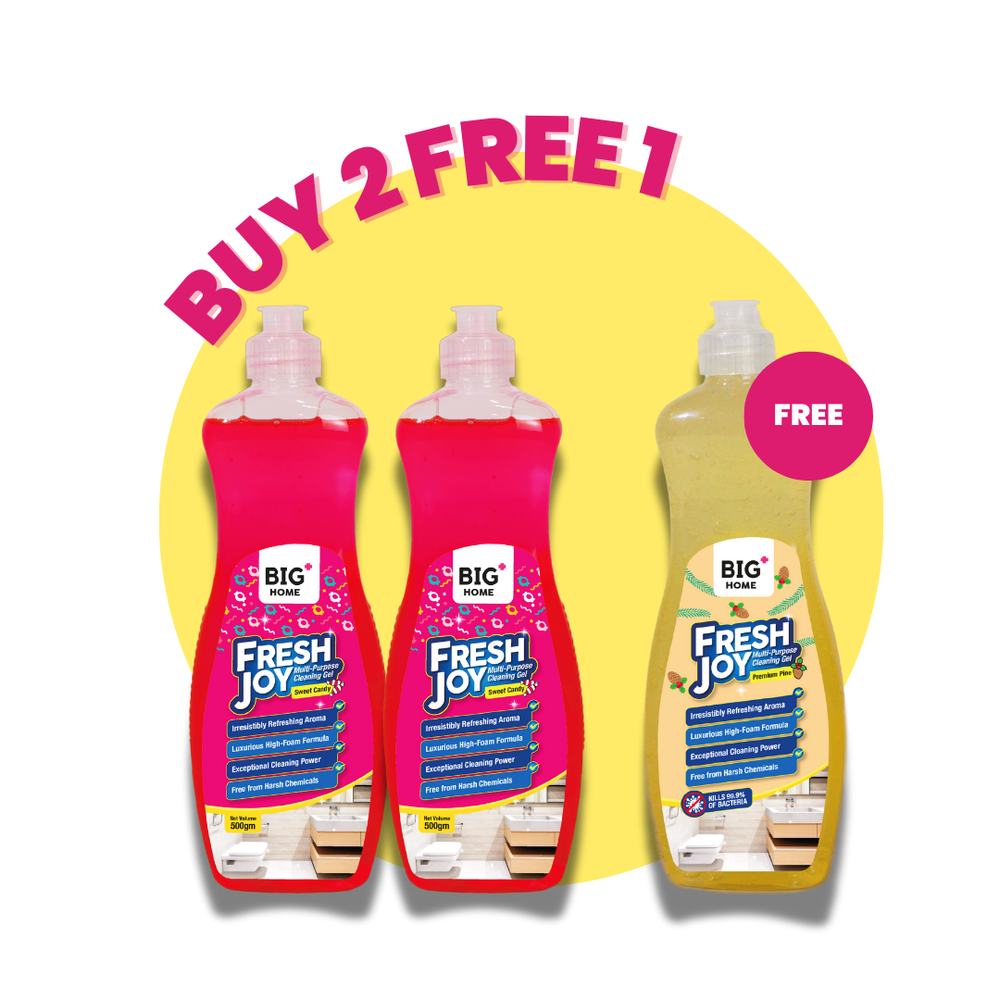
                  
                    BIG+ FreshJoy Multi-Purpose Cleaning Gel (Sweet Candy)
                  
                