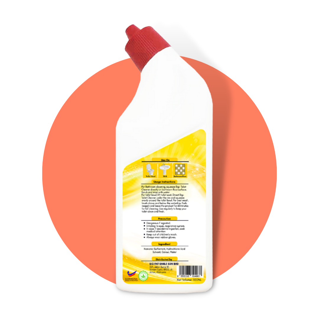 BIG+ Toilet Cleaner | 2 x 500ml