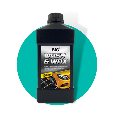 BIG+ Wash & Wax Car Shampoo