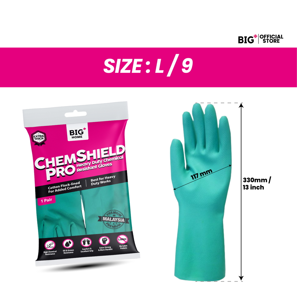 
                  
                    BIG+ Chemsheild Pro Chemical Resistant Nitrile Glove
                  
                